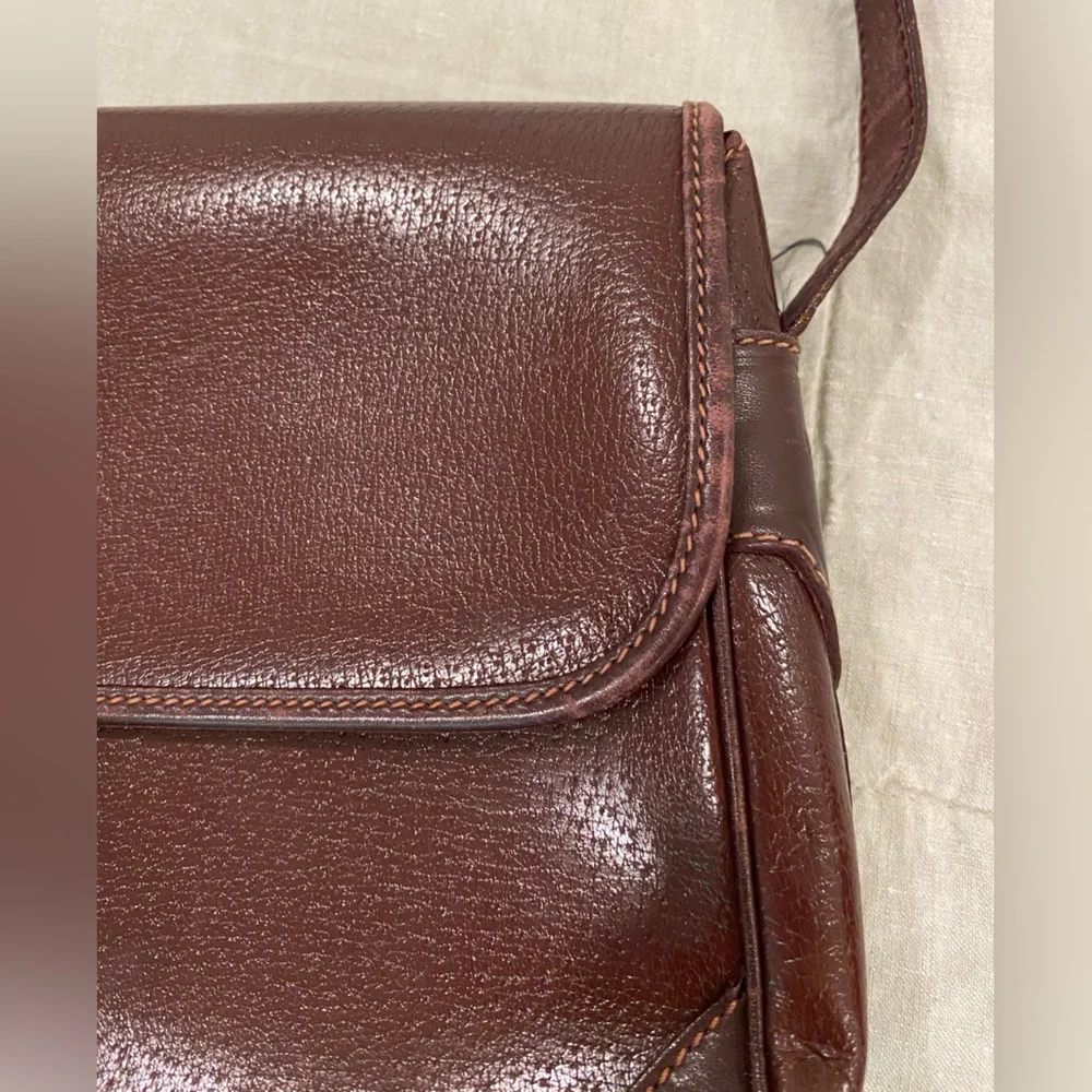 Gucci Brown Leather Crossbody Bag - Picture 15 of 16